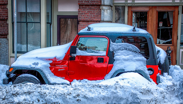 winter driving in boston, ma